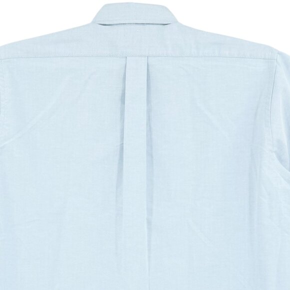 Van Heusen Men's Short Sleeve Regular Fit Wrinkle-Free Blue Shirt Size 20 NWOT - Picture 4 of 9